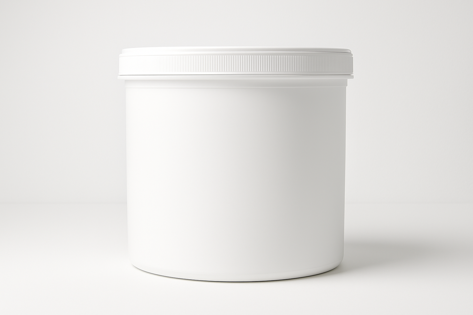 1 gallon size of body butter all white