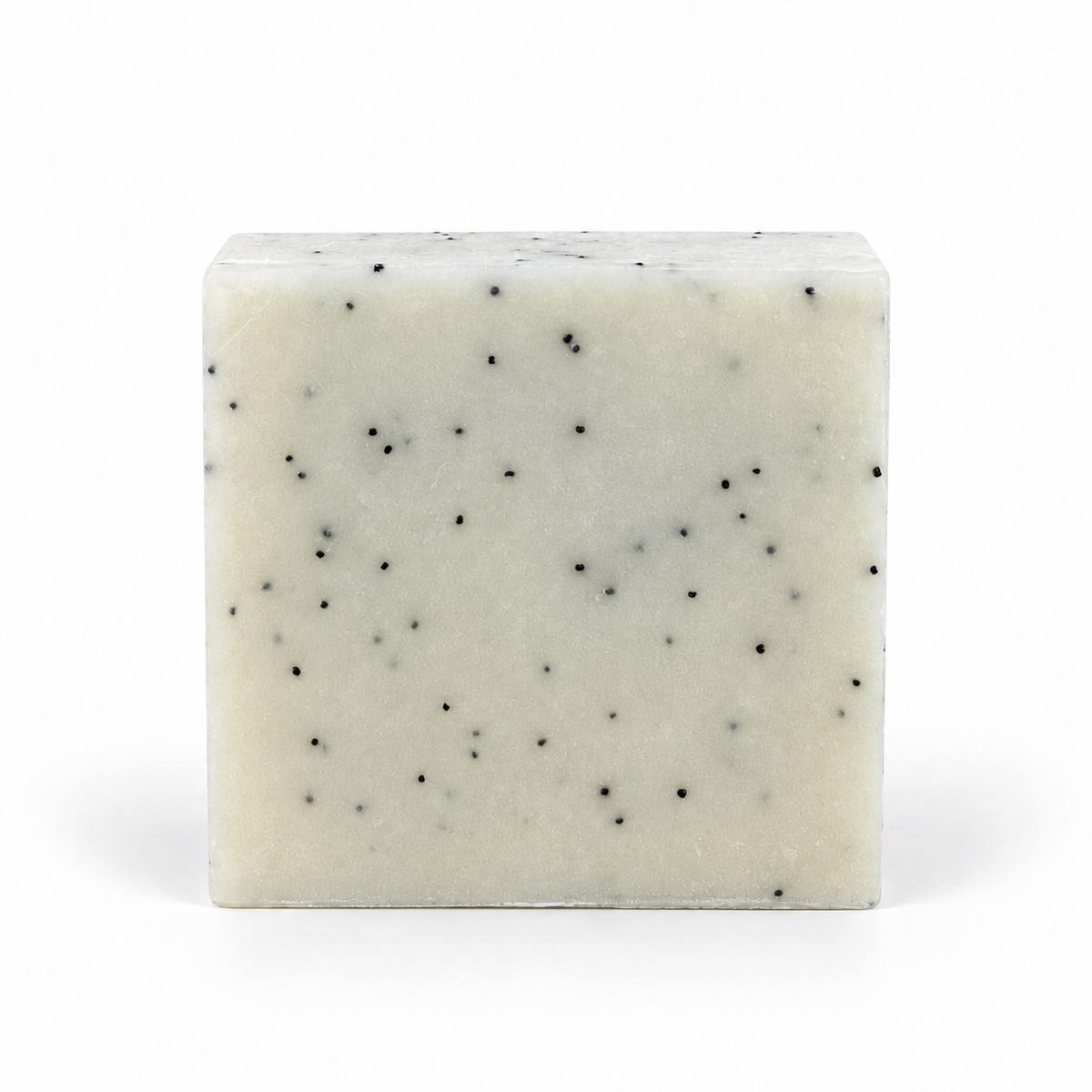 Mechanic's Soap, single soap bar in sharp detail on a white background.
