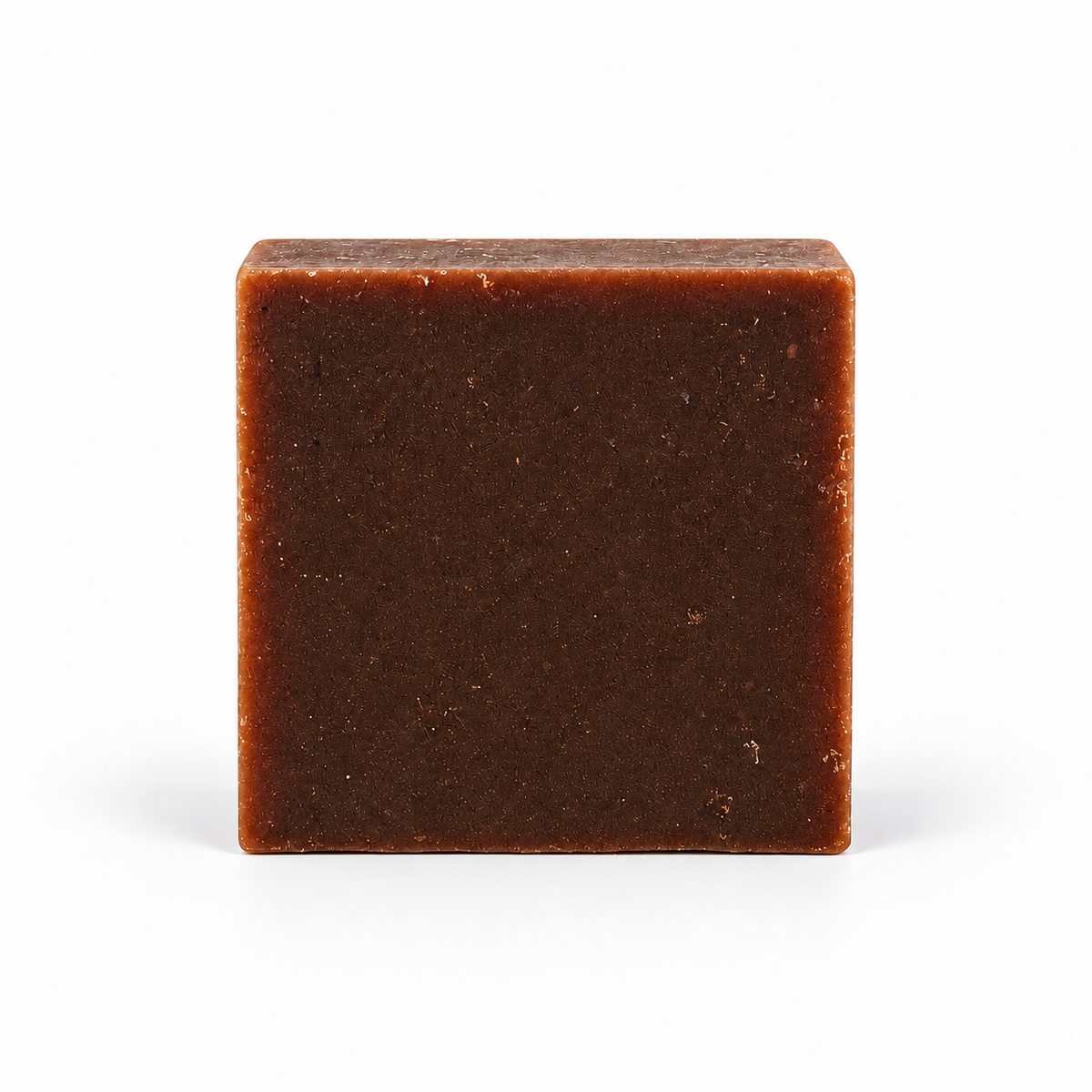 Moroccan Vanilla Goats Milk, single soap bar in sharp detail on a white background.
