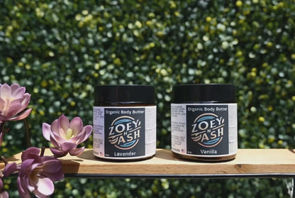 Organic Body Butter Vanilla 4oz
