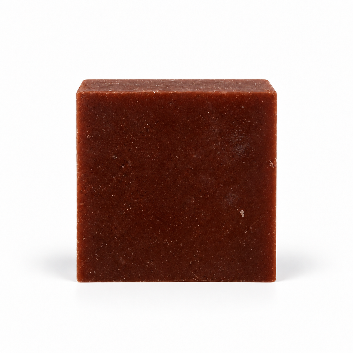 Vanilla Oatmeal, single soap bar in sharp detail on a white background.